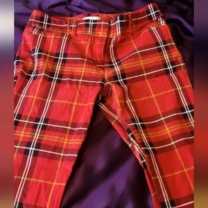New York and company plaid pant. Size 4